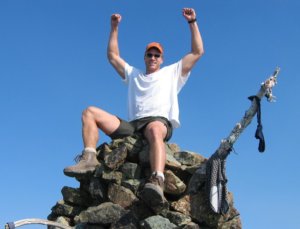 At the top of He Devil in the Seven Devils mountain range.