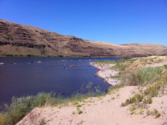 Scout-4-Spot The Dunes on Snake River below Lower Granite Dam