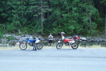 Motorcycles and Fly Fishing on the St. Joe River