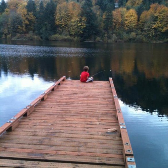 Sitting On The Dock