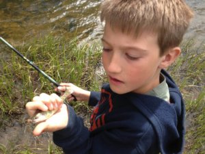 tenkara rods with kids