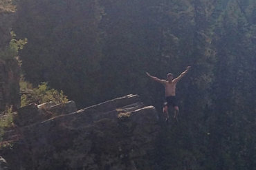 micro adventure jump