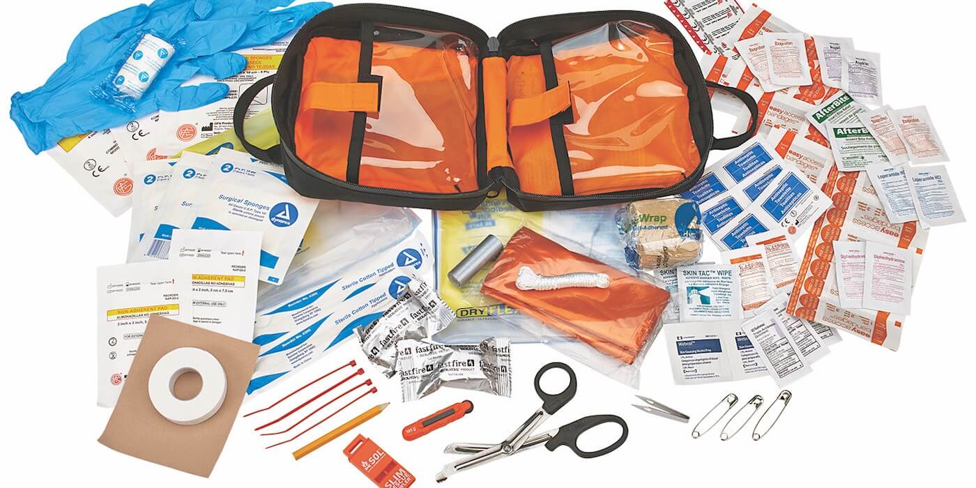 GRULLIN Emergency First Aid kit mom,Boyfriend Son 24 pcs Personal Camping Gadgets for dad 