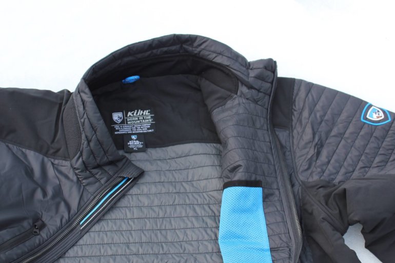 This image shows the kuhl firefly jacket.