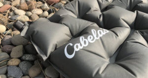 This image shows the Cabela's Ultralight Air Pad valve.
