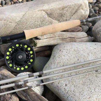 This photo shows the Cabela's Bighorn Fly Combo.