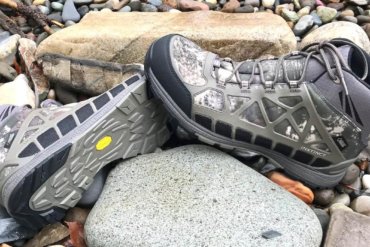 This photo shows a pair of men's Cabela's Instinct Pursuitz Hunting Boots.