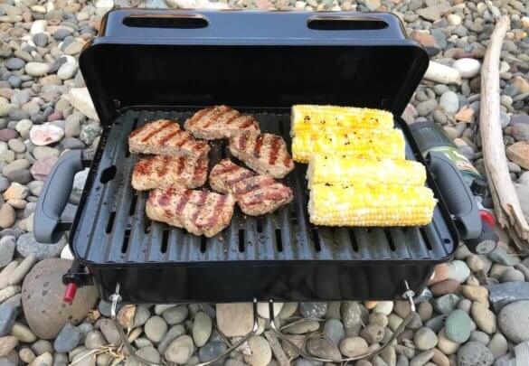 This photo shows the Weber Go-Anywhere Gas Grill.