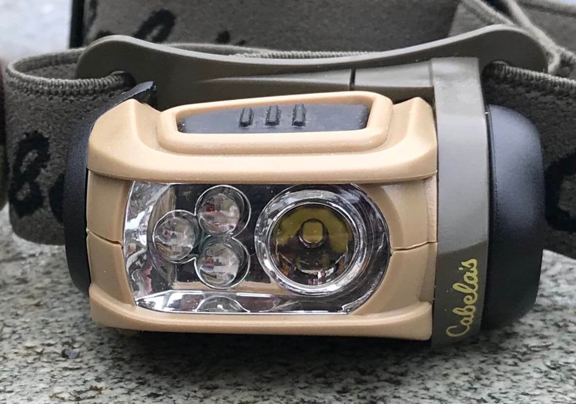 Headlamp Moveable Waterproof Lens Deer Hunting Fishing Hiking Car Mechanic Light 
