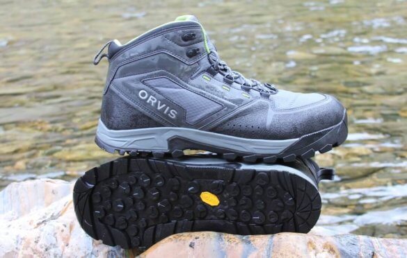This photo shows the Orvis Ultralight Wading Boots.