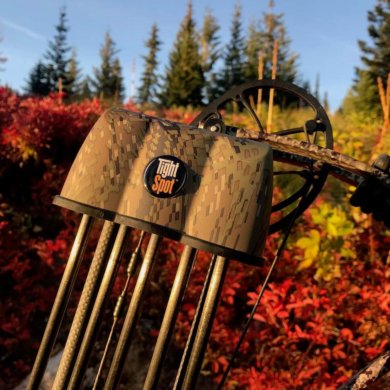 This photo shows the TightSpot 7-Arrow Quiver.