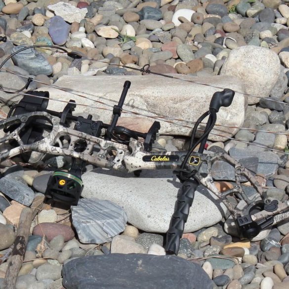 This photo shows the Cabela's Insurgent HC RTH Compound Bow.