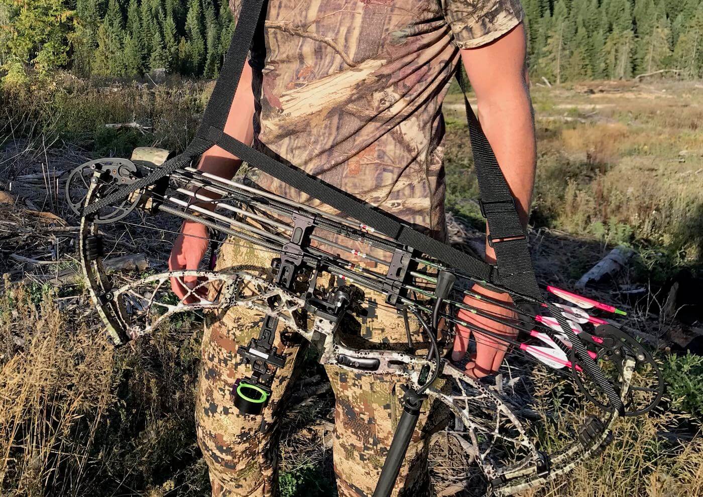 Details about   NEW Black Adjustable Compound Bow Sling-The Bow Strap 