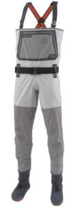 This photo shows the men's Simms G3 Guide Stockingfoot Wader.