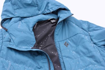 This photo shows the Black Diamond First Light Stretch Hoody.