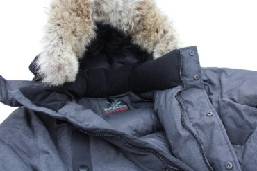 This photo shows the Triple F.A.T. Goose Norden Hooded Bomber Jacket.