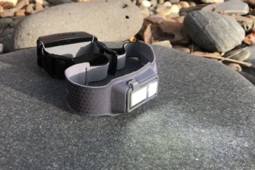 This photo shows the BioLite HeadLamp 330.