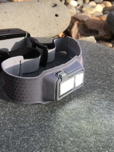 This photo shows the BioLite HeadLamp 330.