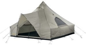 This tent photo shows the Cabela's Outback Lodge 8-Person Tent.