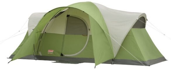 This photo shows the Coleman 8-Person Tent for camping.