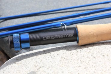 This review photo shows a close-up of the Redington Crosswater Fly Rod.