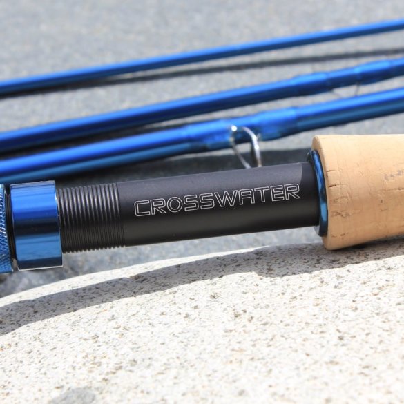 This review photo shows a close-up of the Redington Crosswater Fly Rod.
