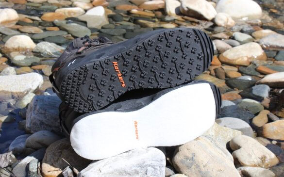 Korkers chaussures de wading Terror Ridge, y compris feutre & semelle