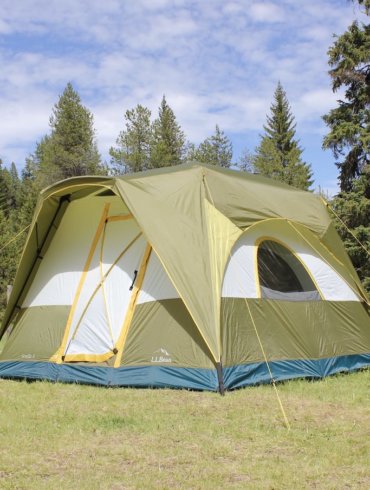 This photo shows the L.L.Bean Acadia 6-Person Camping Tent.