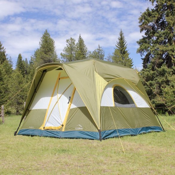 This photo shows the L.L.Bean Acadia 6-Person Camping Tent.