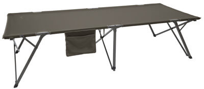 This easy-up style cot photo shows the Alps Mountaineering Escalade Cot.