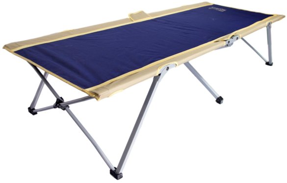 This camping cots product photo shows the Byers Easy Cot.