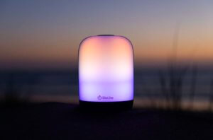This camping gift photo shows the BioLite AlpenGlow 500 Lantern.