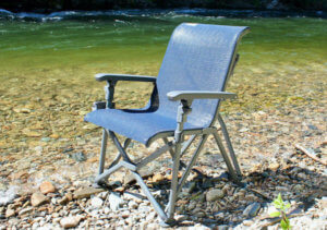 This camping gift option shows the YETI Trailhead Camp Chair.