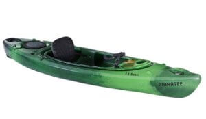 This photo shows the L.L.Bean Manatee Angler Kayak.