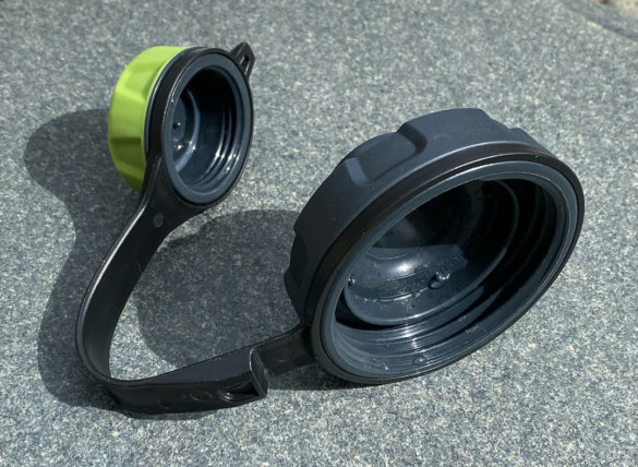 This photo shows the underside of the humangear capCAP+.
