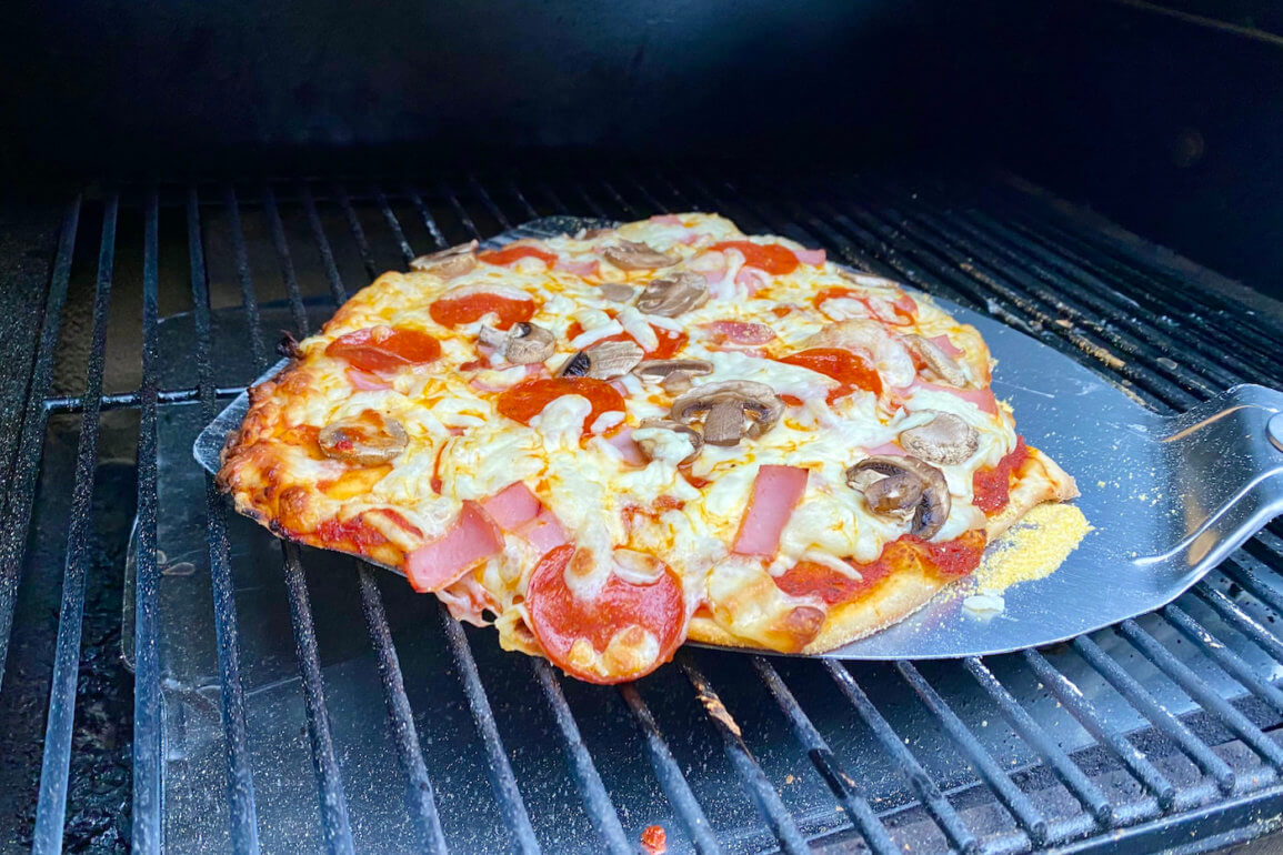 How To Make Grilled Pizza On A Pellet Grill - Nerd Culinary