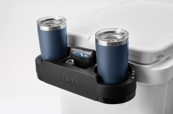 This photo shows the YETI Roadie Cup Caddy accessory.