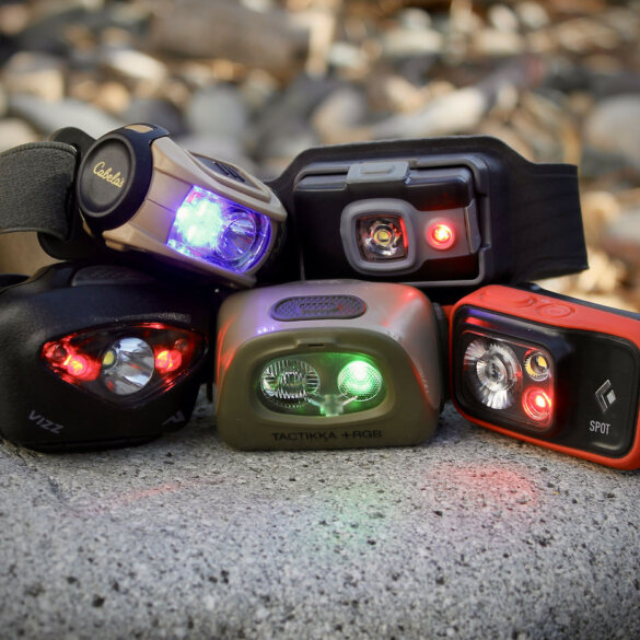 PEAX Backcountry Duo Headlamp - 1000 Lumens, Rechargeable, Green - NEW