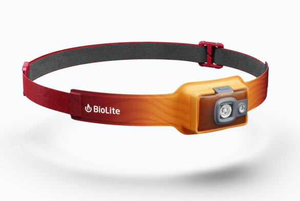 BioLite HeadLamp 325 shown with comfortable headband.