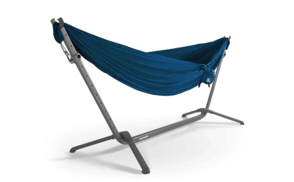 This photo shows the Kammok Swiftlet Hammock Stand.
