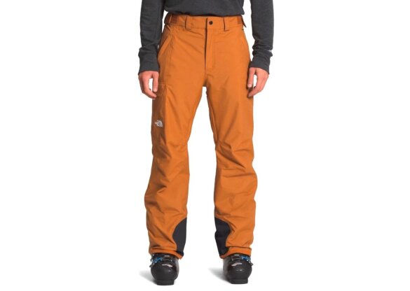 This photo shows The North Face Freedom Pants in the Leather Brown color option.