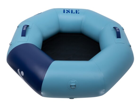 This photo shows the ISLE Tube-O-Line inflatable inner tube.