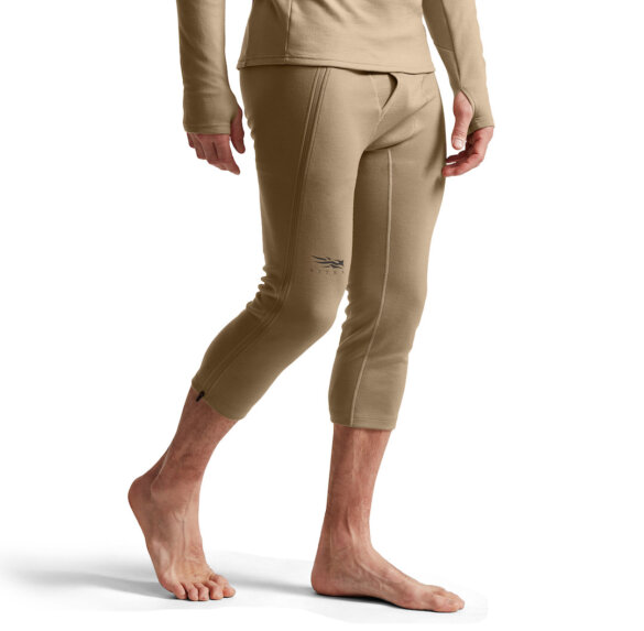 This photo shows the Sitka Core Merino 330 Zip-Off Bottoms. 