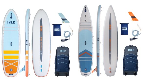 This photo shows the standard Pioneer Pro next to the Explorer Pro.