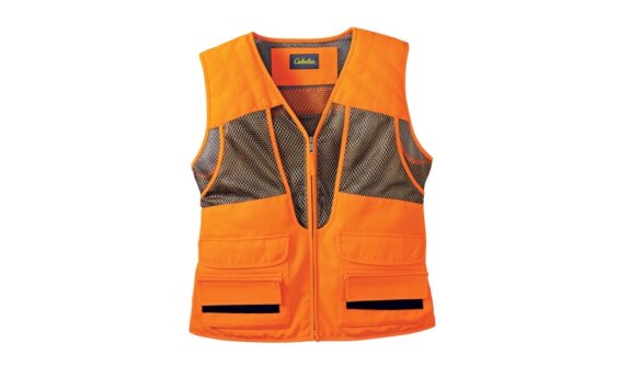 This upland bird hunting gift photo shows the Cabela's Upland Cool Mesh Vest.