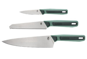 This product photo shows the Gerber ComplEAT Knife Set
