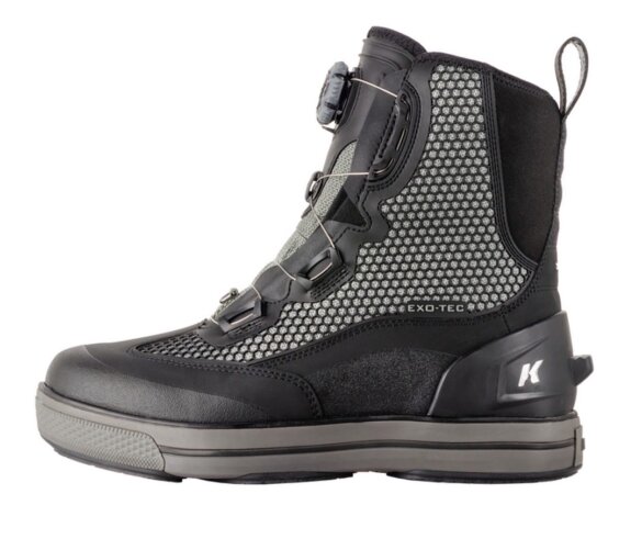 This product photo shows the new Korkers Chrome Lite BOA Wading Boot.