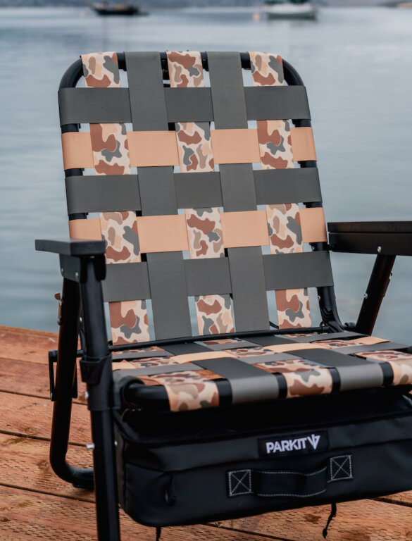 Free Fly PARKIT Vintage Camo Voyager Chair.