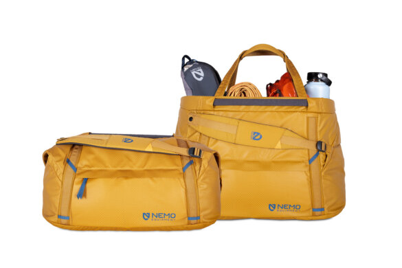 NEMO Equipment Double Haul Duffel and Tote Bag combo.