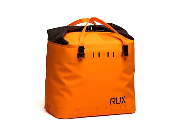RUX Soft Cooler Bag in the orange color option.